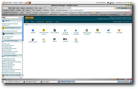 Web Host Manager WHM PortoFácil